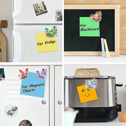8pcs/Set Diamond Painting Magnets for Refrigerator Diamond Art Fridge Magnets for Adults Diamond Art Refrigerator Magnets Kits