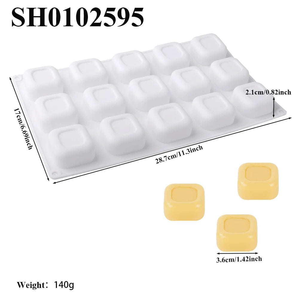 Chrysanthemum Cocoa Bean Pudding Cup Cherry Blossom Design Silicone Cake Mold Chocolate Mould Kitchen Dessert Decorating Tools
