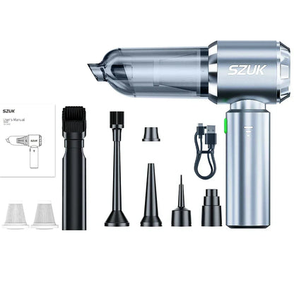 SZUK 18000PA Mini Car Vacuum Cleaner Wireless Handheld Cleaning Machine for Keyboard Powerful Portable Vacuum Cleaner for Car