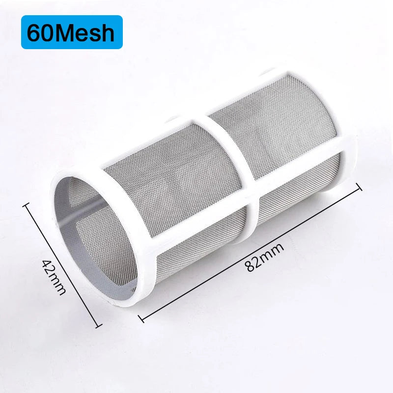 1~5PCS 10/20/30/40/60/80/100/200 Mesh Stainless Steel Filter For Purifying Impurities Garden Irrigation Filter Accessories