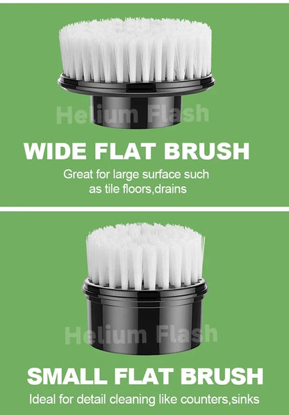 Multipurpose Cleaning Brush  Kitchen Gadgets Hair Brushes Bathroom Broom Toilet Mops Electric Household Cordless Spin Scrubber