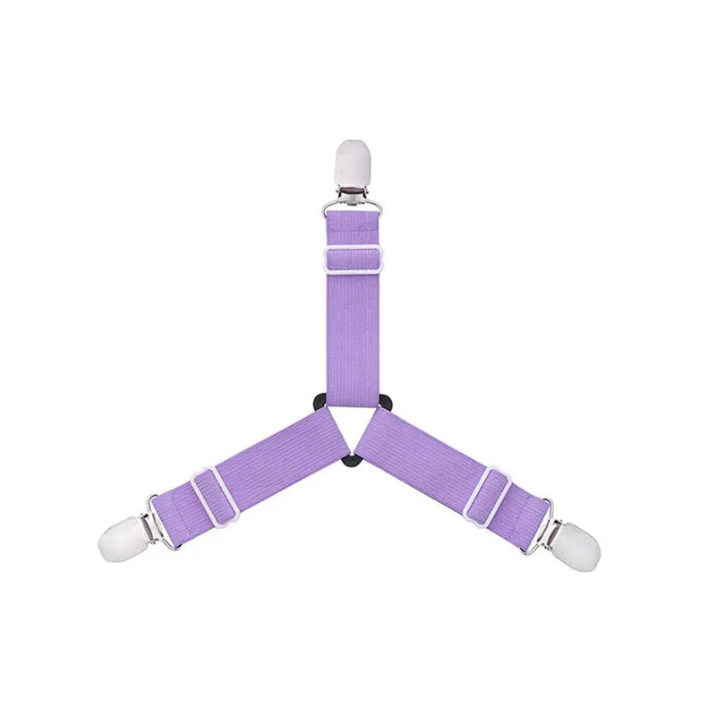 Home Adjustable Elastic Bed Sheet Fixing Clip Sofa Mattress Cover Corner Holder Clip Fastener Mattress Feets Organize Gadgets