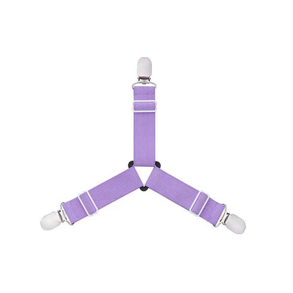 Home Adjustable Elastic Bed Sheet Fixing Clip Sofa Mattress Cover Corner Holder Clip Fastener Mattress Feets Organize Gadgets