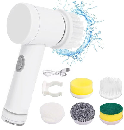 Multipurpose Cleaning Brush  Kitchen Gadgets Hair Brushes Bathroom Broom Toilet Mops Electric Household Cordless Spin Scrubber