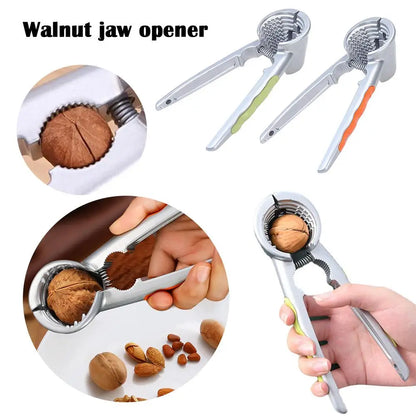 Walnut Clip Funnel Shaped Double Mouth Nut Clip Nutcracker Sheller Clip Clamp Plier Walnut Forceps Opening Tool Kitchen Tools