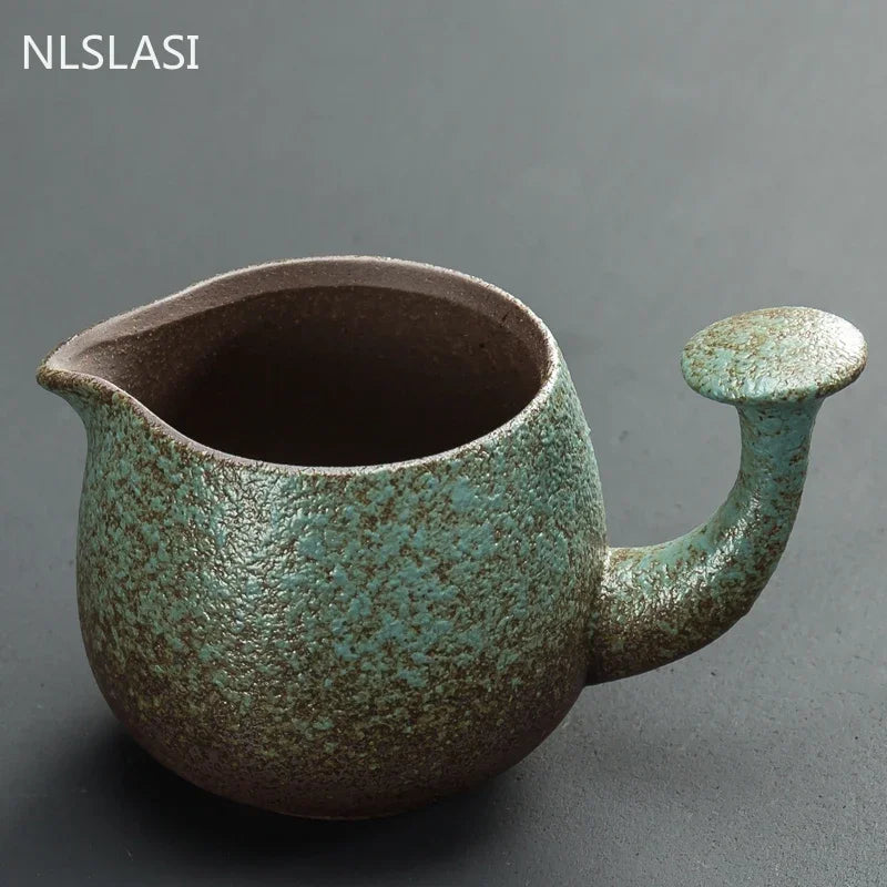 Chinese Ceramic Fair Cup Cha Hai Boutique pottery Master Teacup Handmade Tea set Accessories Household Teaware Drinkware