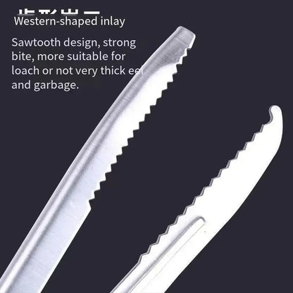 Garbage tongs, color tongs, crab-catching magic tools, loach outdoor pliers, anti-slip tools, long fish catchers, professional
