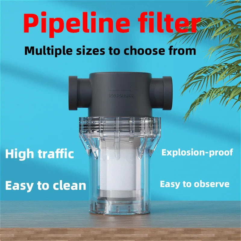 Purifier Output Universal Shower Filter PP Cotton Shower Strainer Faucet Water Heater Purification Kitchen Bathroom Fittings