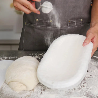 Bread Fermentation Basket Round Elliptical Rural Bread Fermentation Basket Household Baking Dough Fermentation Mold