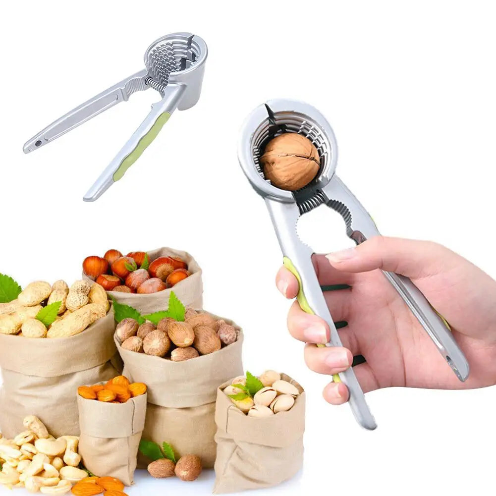 Walnut Clip Funnel Shaped Double Mouth Nut Clip Nutcracker Sheller Clip Clamp Plier Walnut Forceps Opening Tool Kitchen Tools