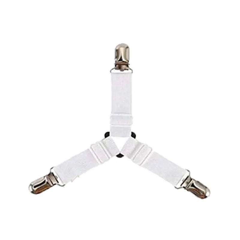 Home Adjustable Elastic Bed Sheet Fixing Clip Sofa Mattress Cover Corner Holder Clip Fastener Mattress Feets Organize Gadgets