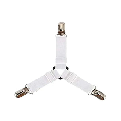 Home Adjustable Elastic Bed Sheet Fixing Clip Sofa Mattress Cover Corner Holder Clip Fastener Mattress Feets Organize Gadgets