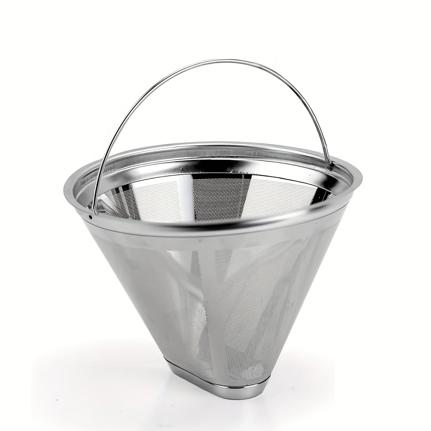 Reusable Coffee Filter Compatible with Cuisinart Coffee Maker, 304 Stainless Steel Mesh Permanent Filter for Cuisinart 10-14cup