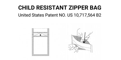 1/8 Ounce~1 Pound Lock & Seal Storage & Curing Bags 58%-62% RH Terp Cultivation Pouches Heat Sealable Child Resistant
