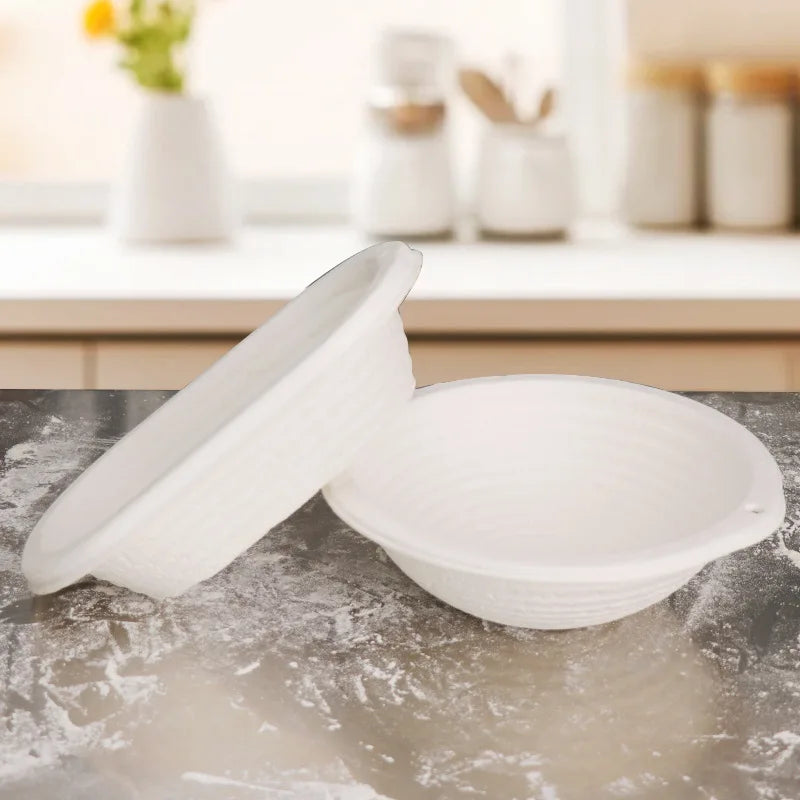Bread Fermentation Basket Round Elliptical Rural Bread Fermentation Basket Household Baking Dough Fermentation Mold