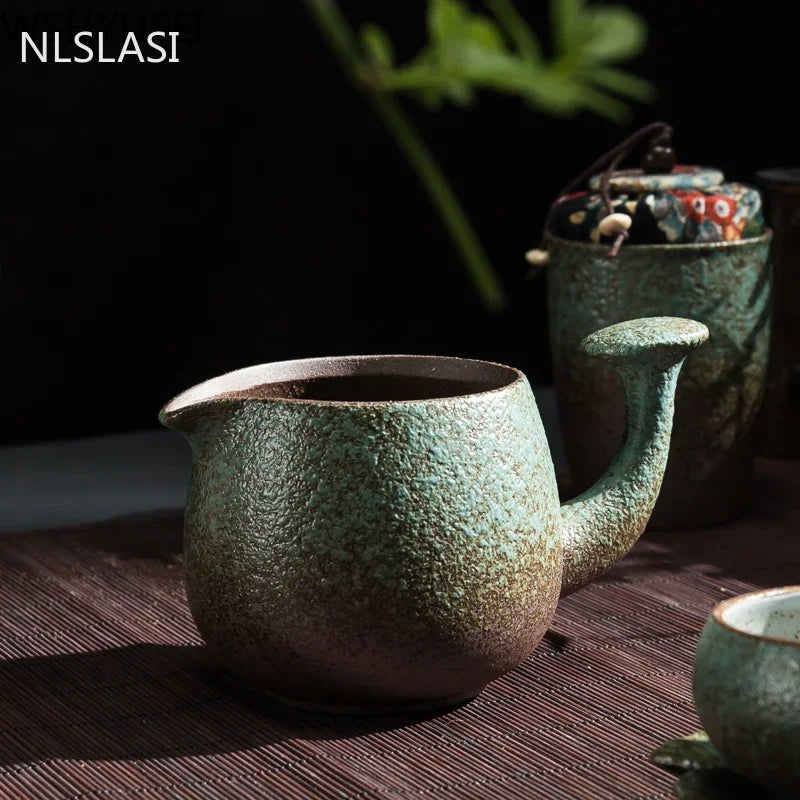 Chinese Ceramic Fair Cup Cha Hai Boutique pottery Master Teacup Handmade Tea set Accessories Household Teaware Drinkware