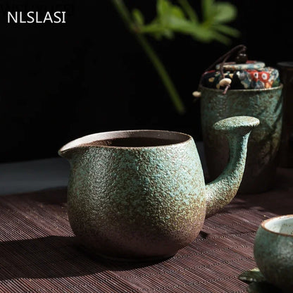 Chinese Ceramic Fair Cup Cha Hai Boutique pottery Master Teacup Handmade Tea set Accessories Household Teaware Drinkware