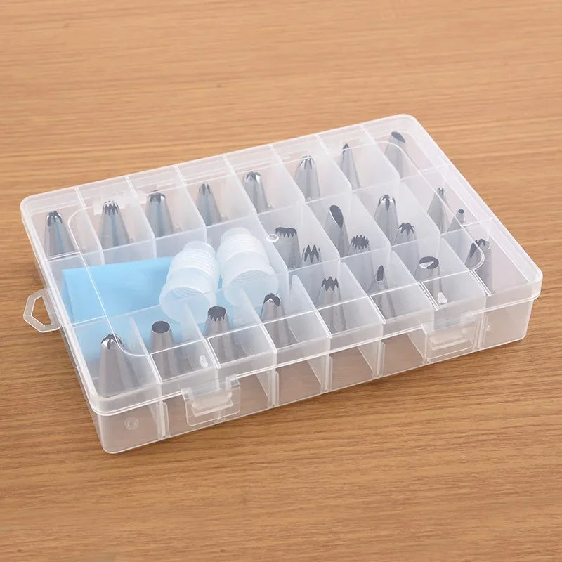 Pastry Socket Cake Nozzles for Confectionery Professional Set Icing Cream Piping Tips Cookies Cupcake Cake Decorating Tool